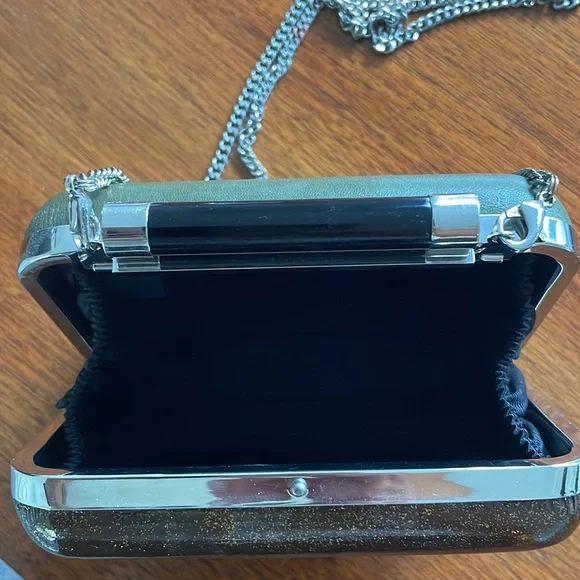 NWT Diane Vonfurstenberg green clutch 5.5 x 4 x 2 Von Furstenberg - Picture 10 of 11